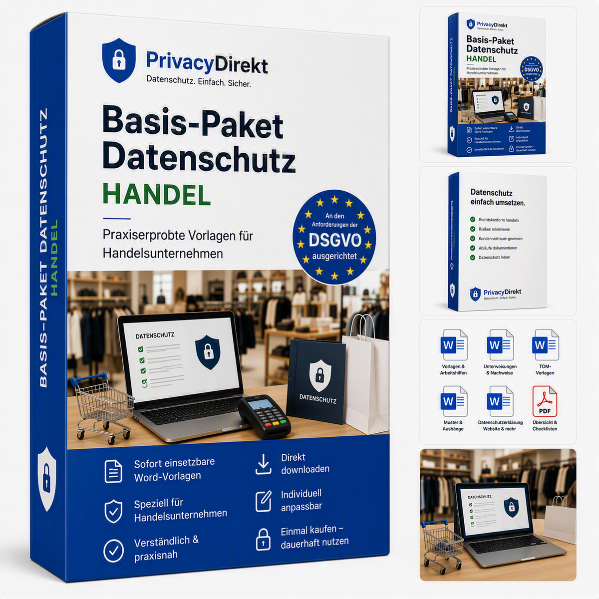 Basis-Paket Datenschutz Handel